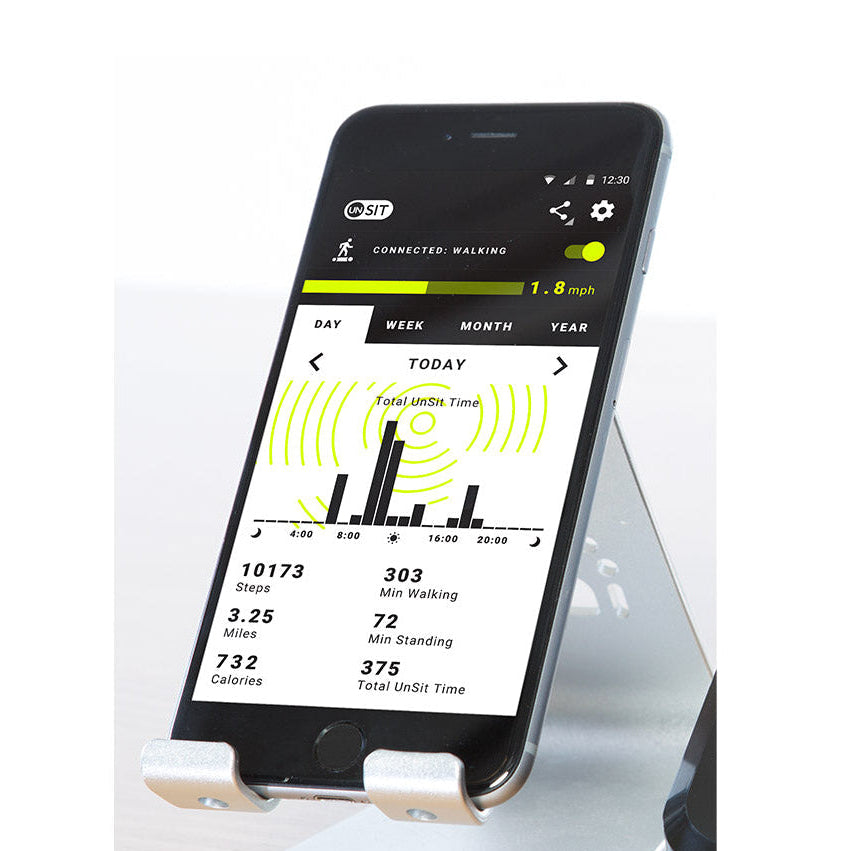 InMovement Unsit Treadmill Tracking App