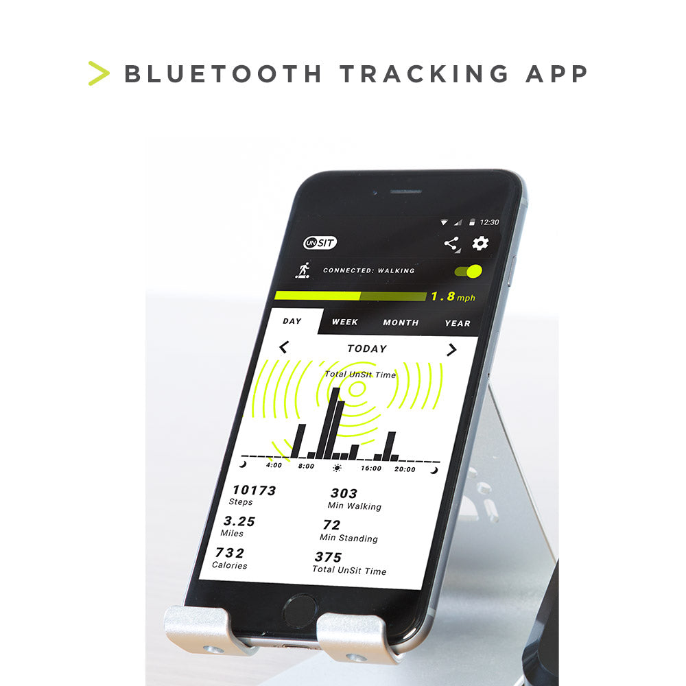 InMovement Unsit Treadmill Tracking App