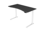 InMovement Unsit Standing Desk 48x30 - white frame - black top