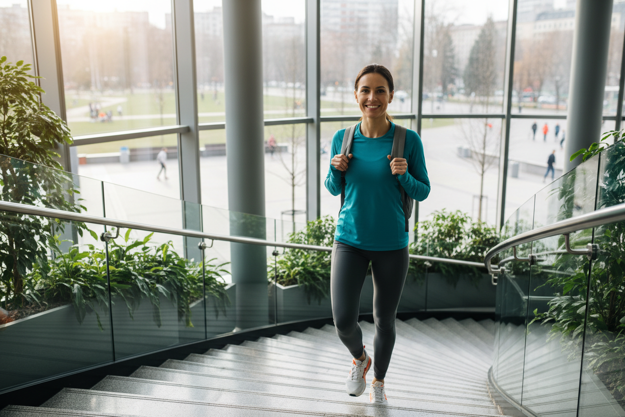 Top 5 Reasons to Take the Stairs