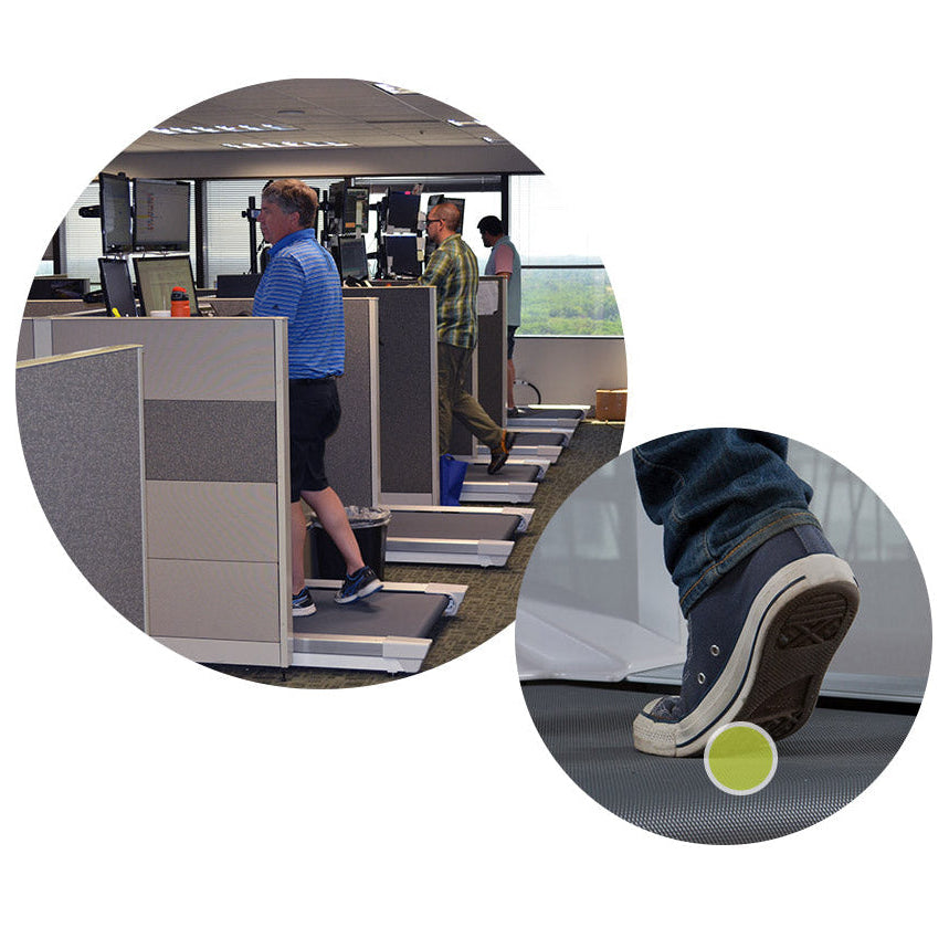 InMovement Unsit Under Desk Treadmill is Library quiet