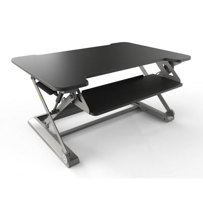 InMovement Standing Desk Pro DT20 facing right black color
