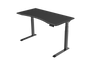 InMovement Unsit Standing Desk 48x30 - black frame - black top