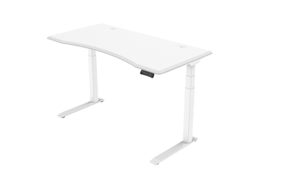 InMovement Unsit Standing Desk 48x30 - white frame - white top